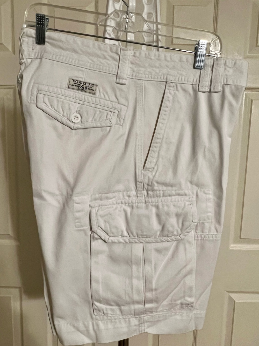 Polo by Ralph Lauren White Men's Cargo Shorts (Men’s Size 32)